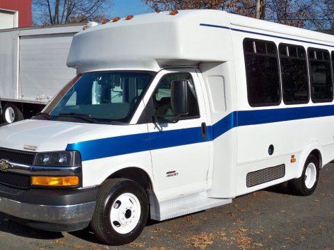 Chevrolet 4500 Duramax Diesel 12 Passenger Handicap Shuttle BUS for sale