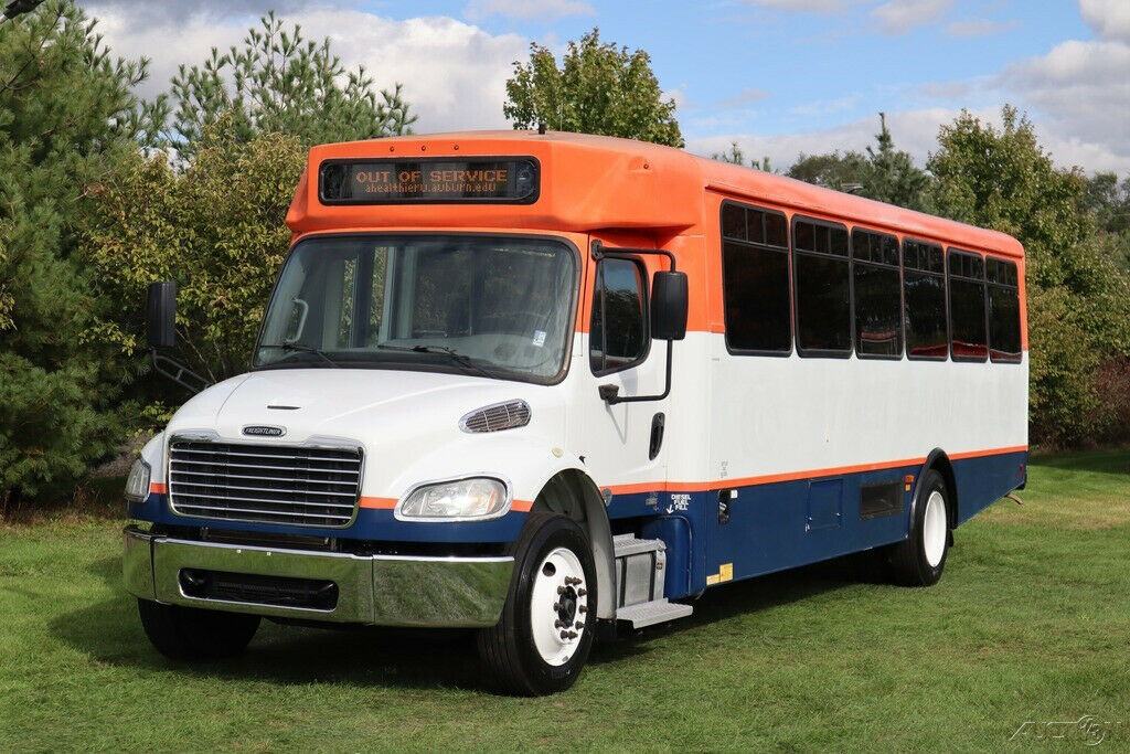 2014 Freightliner M2 Champion Defender 35 Passenger Coach Bus Cummins Diesel