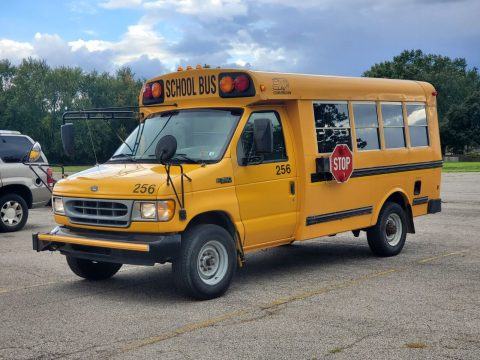2001 Ford E-350 7.3L Diesel Short School Bus 9600lb GVWR for sale
