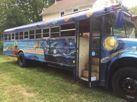 2002 International converted school bus for sale