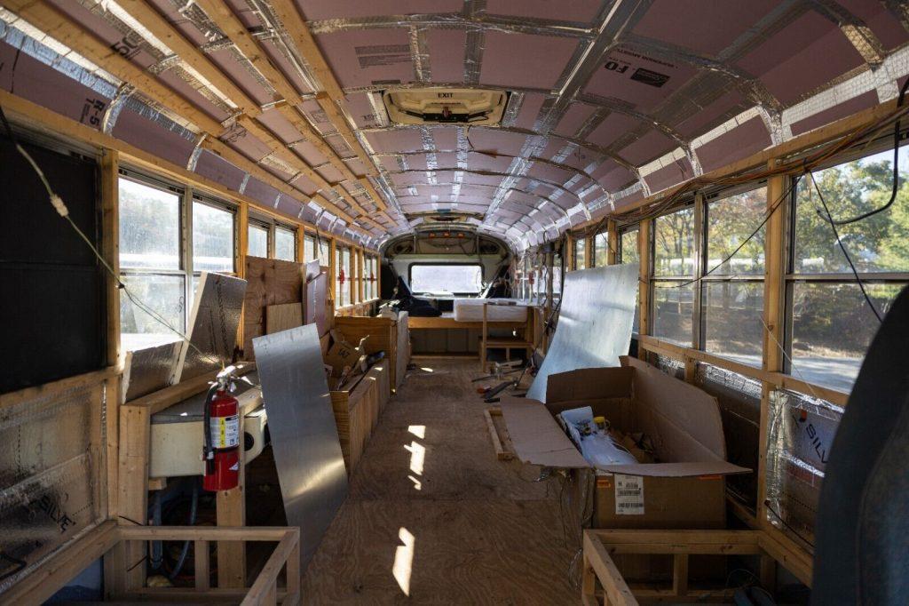 2007 International Skoolie Bus Tiny Home Blank Canvas Motorhome School