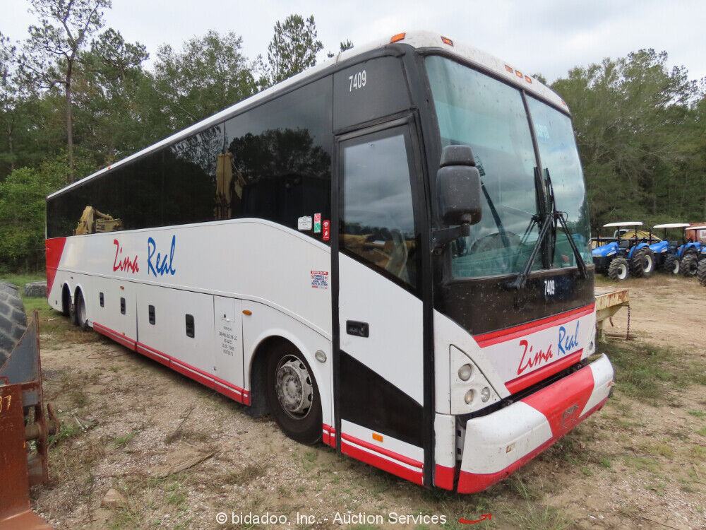 2007 Van Hool C2045 52-Passenger Bus RV Shuttle Detroit Diesel