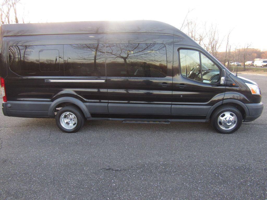 REAL NICE 2018 Ford Transit High Roof 15 Passenger Executive Shuttle