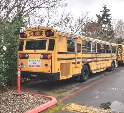 2000 Blue Bird 52 Passenger School Bus Starts-Needs a Transmission Good Tires