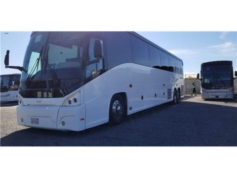 White 2017 MCI with 200,000 Miles for sale
