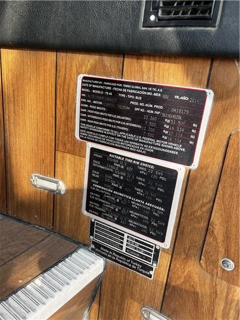 2015 Temsa 45 – 56 pax