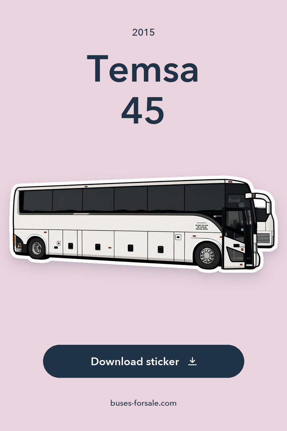 2015 Temsa 45 – 56 pax sticker preview