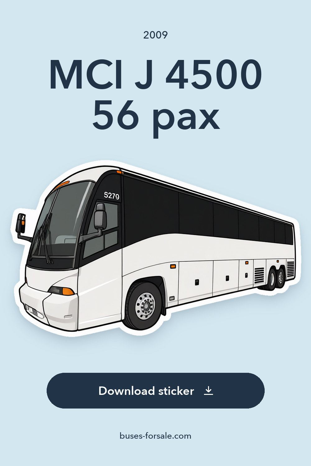 2009 MCI J 4500 56 pax sticker preview